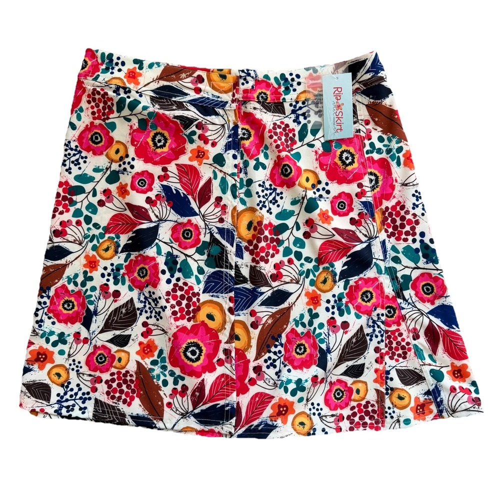 NWT Ripskirt Hawaii Size M – Style 200 Botanical Floral Wrap Beach Rip Skirt